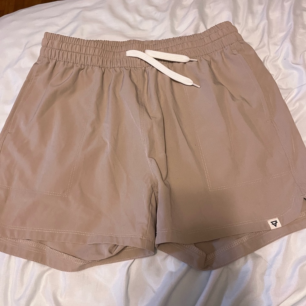 tan shorts